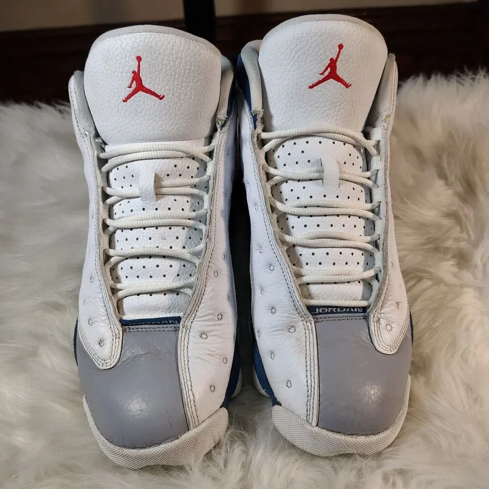 Air Jordan Size 10 Mens - Jordan 13 Retro Mid French Blue